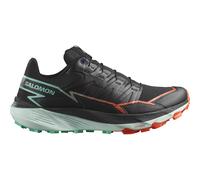 Salomon - Chaussures de trail - Thundercross Black/Cherry Tomato/Electric Green pour Homme - Taille 9,5 UK - Noir Noir 9,5 UK