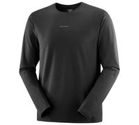 Salomon - Trackline L/S Tee - Haut à manches longues - XXL - deep black