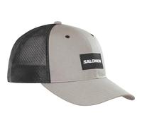 Salomon Trucker Casquette incurvée unisexe, Trail Running, Randonnée, Marche Velo,Style audacieux, Polyvalence, Respirabilité et confort, Gris, L/XL