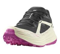 Salomon Ultra Flow Chaussures de trail pour Femme, Confort instantané, Amorti adapté à la route comme aux sentiers, Conçue pour les terrains variés, Carbon, 36