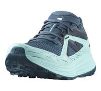 Salomon Ultra Flow Gore Tex Chaussures Imperméables de trail pour Femme, Résiste aux intempéries, Amorti adapté à la route comme aux sentiers, Conçue pour les terrains variés, Deep Dive, 43 ⅓