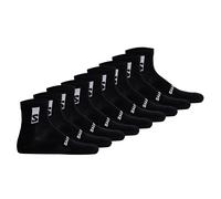 Salomon Unisexe Quartersocken, 9er Paquet - Everyday Cheville,Éponge,Stütz-zone