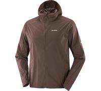 Salomon - Veste de running coupe-vent - Sense Aero Wind Jkt M Coffee Bean en Softshell - Taille XL - Marron Marron XL