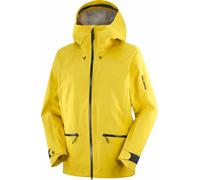 Salomon - Veste de ski imperméable - Absolute 3L Jkt M Cress Green pour Homme - Taille M - Jaune Jaune M