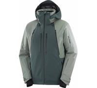 Salomon - Veste de ski imperméable et chaude - Spectral Jacket M Green Gables/Sedona Sage pour Homme - Taille M - Vert Vert M