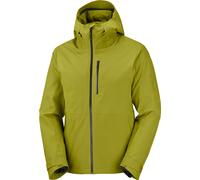 Salomon - Veste de ski imperméable et isolante en PrimaLoft® - Highland Jacket M Cardamon Seed - Taille L - Vert Vert L