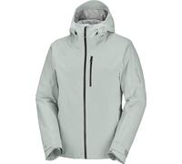 Salomon - Veste de ski imperméable et isolante en PrimaLoft® - Highland Jacket M Wrought Iron - Taille S - Gris Gris S
