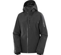 Salomon - Veste de ski imperméable et isolante en PrimaLoft® - Highland Jacket W Deep Black - Taille S - Noir Noir S