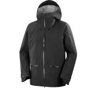 Salomon - Veste de ski imperméable et respirante - Absolute 3L Jkt M Deep Black - Taille L - Noir Noir L