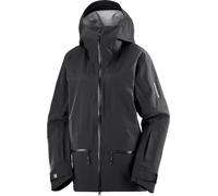 Salomon - Veste de ski imperméable et respirante - Absolute 3L Jkt W Deep Black pour Femme - Taille L - Noir Noir L