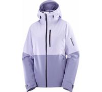 Salomon - Veste de ski isolante en PrimaLoft® - Highland Jacket W Cosmic Sky/Blue Granite pour Femme - Taille XS - Violet Violet XS
