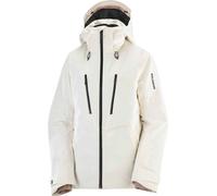 Salomon - Veste de ski isolante et légère en PrimaLoft® - Brilliant 2.0 Jacket W Whisper White pour Femme - Taille S - Beige Beige S