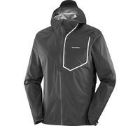 Salomon - Veste de trail imperméable et coupe-vent - Bonatti Pro Jkt M Deep Black pour Homme - Taille XL - Noir Noir XL