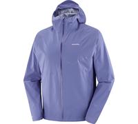 Salomon - Veste de trail imperméable et coupe-vent - Bonatti Waterproof Jkt M Marlin pour Homme - Taille M - Violet Violet M