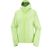 Salomon - Veste de trail légère, imperméable et coupe-vent - Bonatti Pro Jkt W Butterfly pour Femme - Taille XS - Vert Vert XS