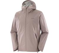 Salomon - Veste imperméable et coupe-vent de randonnée - Outscape 2L Jacket Sol M Iron pour Homme - Taille S - Beige Beige S