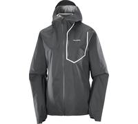 Salomon - Veste imperméable et coupe-vent de trail - Bonatti Pro Jkt W Deep Black pour Femme - Taille XS - Noir Noir XS