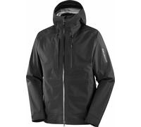 Salomon - Veste imperméable et respirante en GORE-TEX - Outline 3L GTX M Deep Black pour Homme - Taille XS - Noir Noir XS