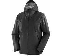 Salomon - Veste respirante et imperméable - Outerpath 2.5L Jacket M Deep Black pour Homme - Taille M - Noir Noir M