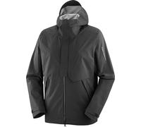 Salomon - Veste respirante et imperméable - Outerpath Pro 2.5L Jkt M Deep Black pour Homme - Taille S - Noir Noir S