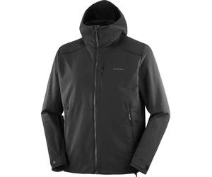 Salomon - Veste softshell - Outpeak Softshell M Deep Black pour Homme en Softshell - Taille L - Noir Noir L