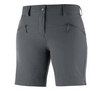 Salomon Wayfarer LT Short Femme Anthracite - Shorts de randonnée femmes M