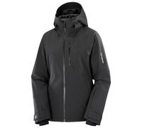 Salomon - Veste de ski isolante en PrimaLoft® - Highland Jacket W Deep Black pour Femme - Taille M - Noir Noir M