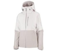 Salomon - Women's Highland Jacket - Veste de ski - XL - white sand / silver cloud