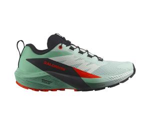 Salomon - Women's Sense Ride 5 - Chaussures de trail - EU 36 2/3 - bay / black / cherry tomato