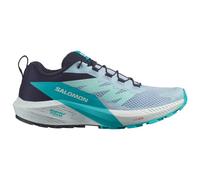 Salomon - Women's Sense Ride 5 - Chaussures de trail - UK 4,5 | EU 37 - cashmere blue / carbon / peacock blue