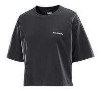 Salomon - Women's Short S/S Tee Relaxed - T-shirt - XS - deep black