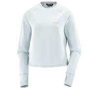 Salomon - Women's Sntial Lightwarm Crew Neck - Pull polaire - M - pearl blue