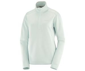 Salomon - Women's Sntial Midfleece Half Zip - Pull polaire - XXL - misty blue