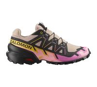 Chaussures Salomon Speedcross 6 beige rose jaune femme - 36