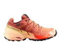 Salomon - Women's Speedcross 6 Gore-Tex - Chaussures de trail - EU 40 - pecan brown / almond cream / sunny lime