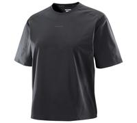 T-shirt Salomon Trackline manches courtes noir femme - XS