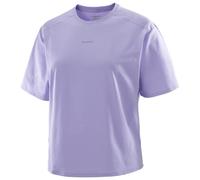 Salomon - Women's Trackline - T-shirt technique - L - violet tulip