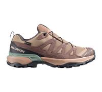 Salomon - Women's X Ultra 360 Leather GORE-TEX - Chaussures multisports - EU 42 2/3 - desert tan / iron / green milieu
