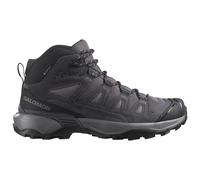 Salomon - Women's X Ultra 360 Leather Mid GORE-TEX - Chaussures de randonnée - EU 43 1/3 - shark / nine iron / cloud gray
