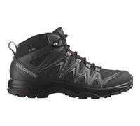 Salomon X Braze Mid Gore-Tex Chaussures Imperméables d'extérieur pour Homme, Caractéristiques essentielles pour la randonnée, Look sportif, Polyvalence, Black, 41 ⅓