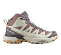SALOMON X Ultra 360 Edge Mid Gore-tex W - Femme - Beige / Rose / Violet - taille 38 2/3- modèle 2025