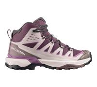 Salomon - Chaussures de randonnée journée en GORE-TEX - X Ultra 360 Edge Mid GTX W Huckle pour Femme - Taille 7 UK - Violet Violet 7 UK
