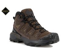 Salomon X Ultra 360 Leather Mid Gore-Tex Chaussures Imperméables de randonnée pour Homme, Stabilité, Adhérence, Protection tout temps, Dark Earth, 41 ⅓