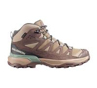 Salomon - Chaussures de randonnée journée en GORE-TEX - X Ultra 360 Ltr Mid GTX W Dsrtan pour Femme en Cuir - Taille 5 UK - Marron Marron 5 UK