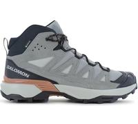 Salomon Chaussures de randonnée X Ultra 360 Leather Mid GORE-TEX Gris/Argent 44 2/3