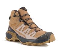 Salomon - Chaussures de randonnée journée en GORE-TEX - X Ultra 360 Mid GTX W Burro/Shado pour Femme - Taille 4,5 UK - Beige Beige 4,5 UK