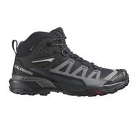 Salomon - Chaussures de randonnée Gore-Tex - X Ultra 360 Mid Gtx Black/Magnet/Pewter pour Homme en Cuir - Taille 7,5 UK - Noir Noir 7.5 UK