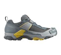 Salomon - Chaussures de randonnée en GORE-TEX - X Ultra 5 GTX M Turbulence / Monument / Spicy Mustard pour Homme - Taille 8 UK - Gris Gris 8 UK