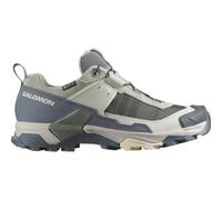 Salomon - Chaussures de randonnée en GORE-TEX - X Ultra 5 GTX W Seagrass / Turbulence / Tender Peach pour Femme - Taille 7 UK - Beige Beige 7 UK