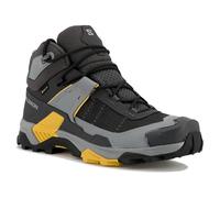 Salomon - Chaussures de randonnée en GORE-TEX - X Ultra 5 Mid GTX M Asphalt / Monument / Spicy Mustard pour Homme - Taille 8,5 UK - Gris Gris 8,5 UK